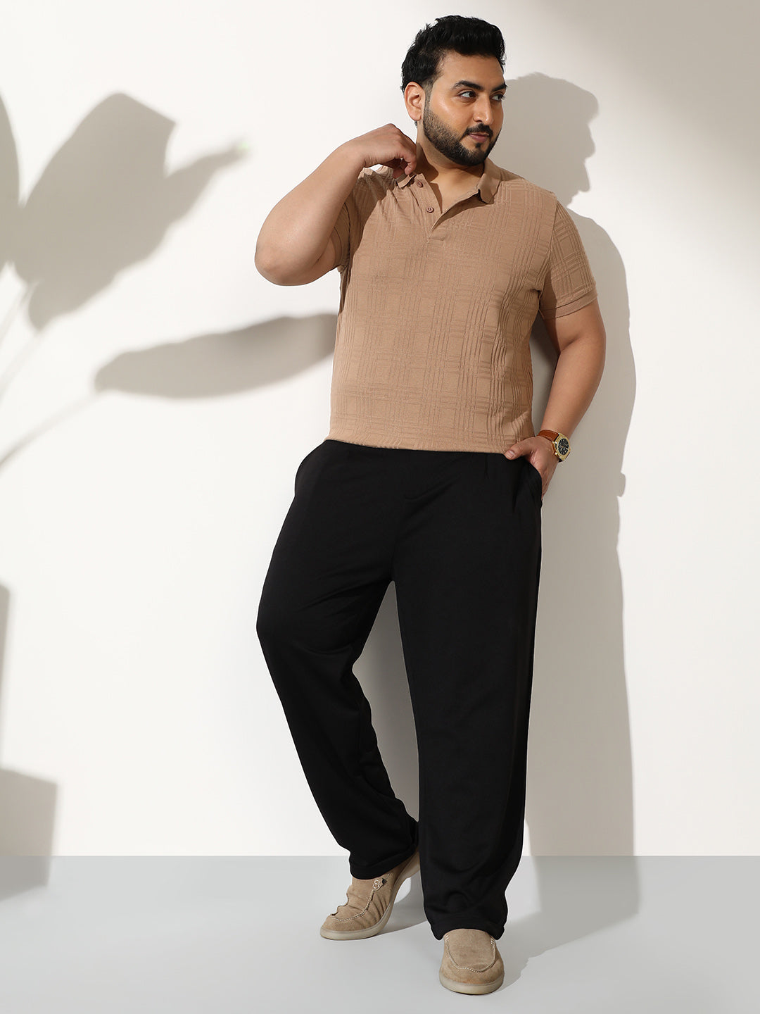 Pleated-Tailored Trousers