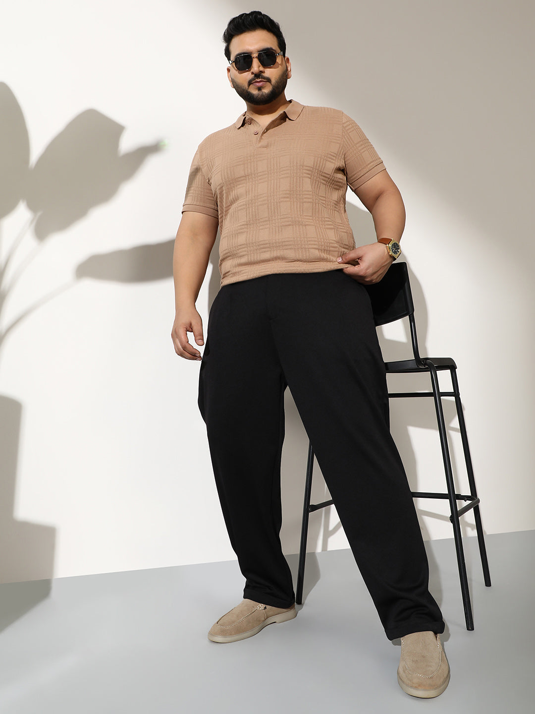Pleated-Tailored Trousers