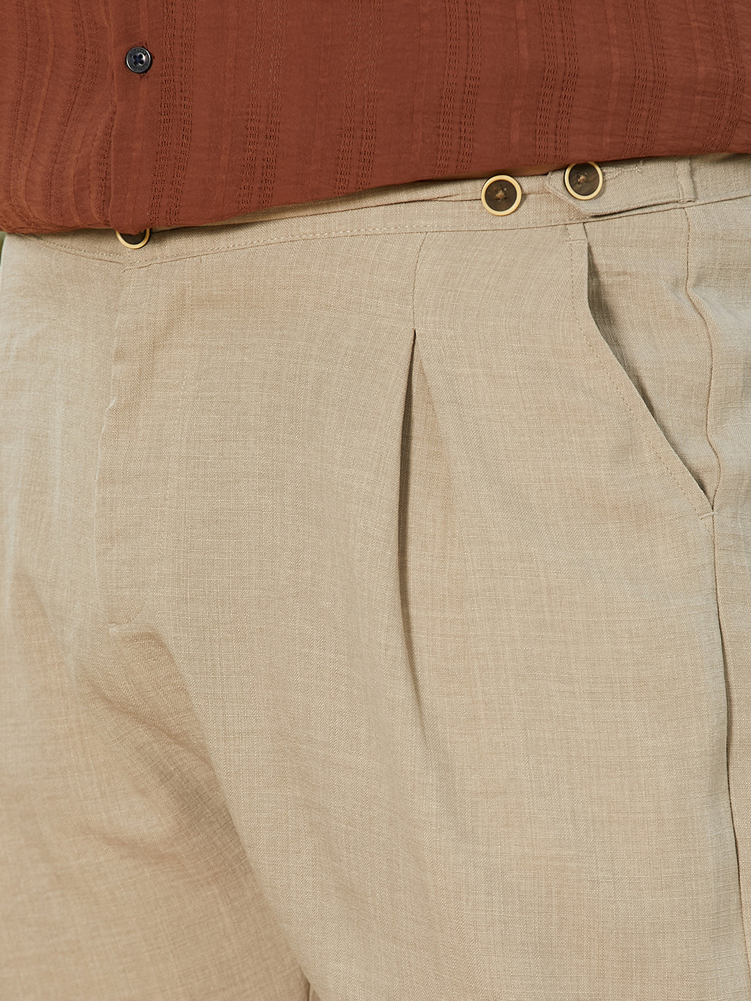 Pleated Tailored Trousers