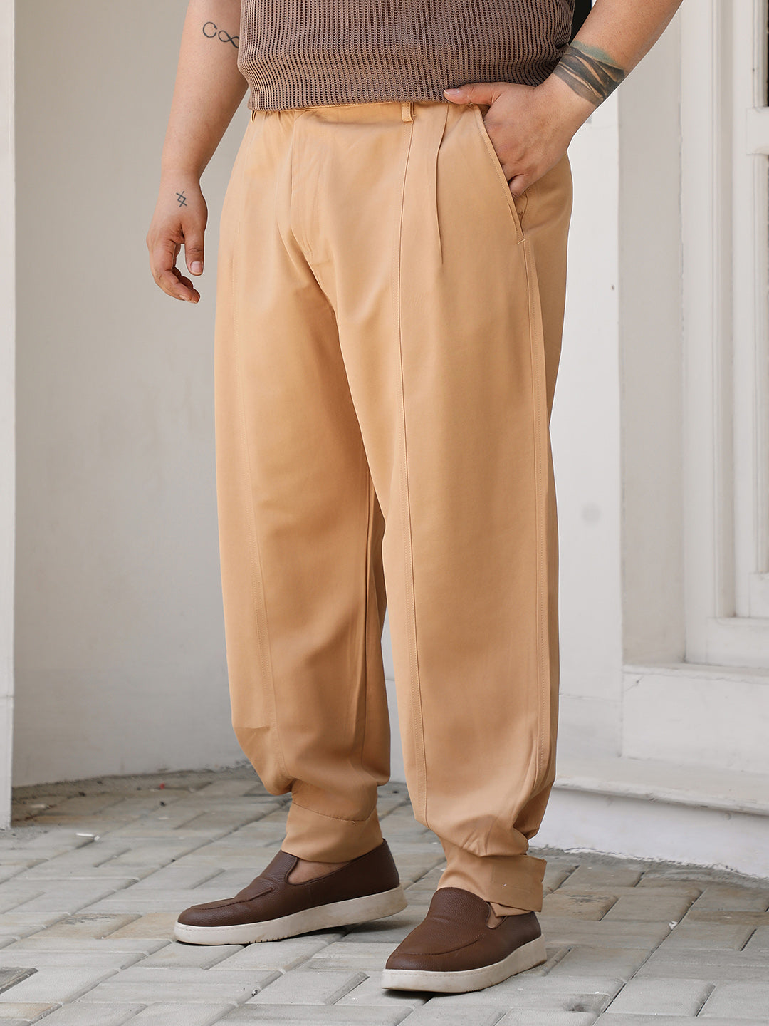 Panelled Gurkha Trousers