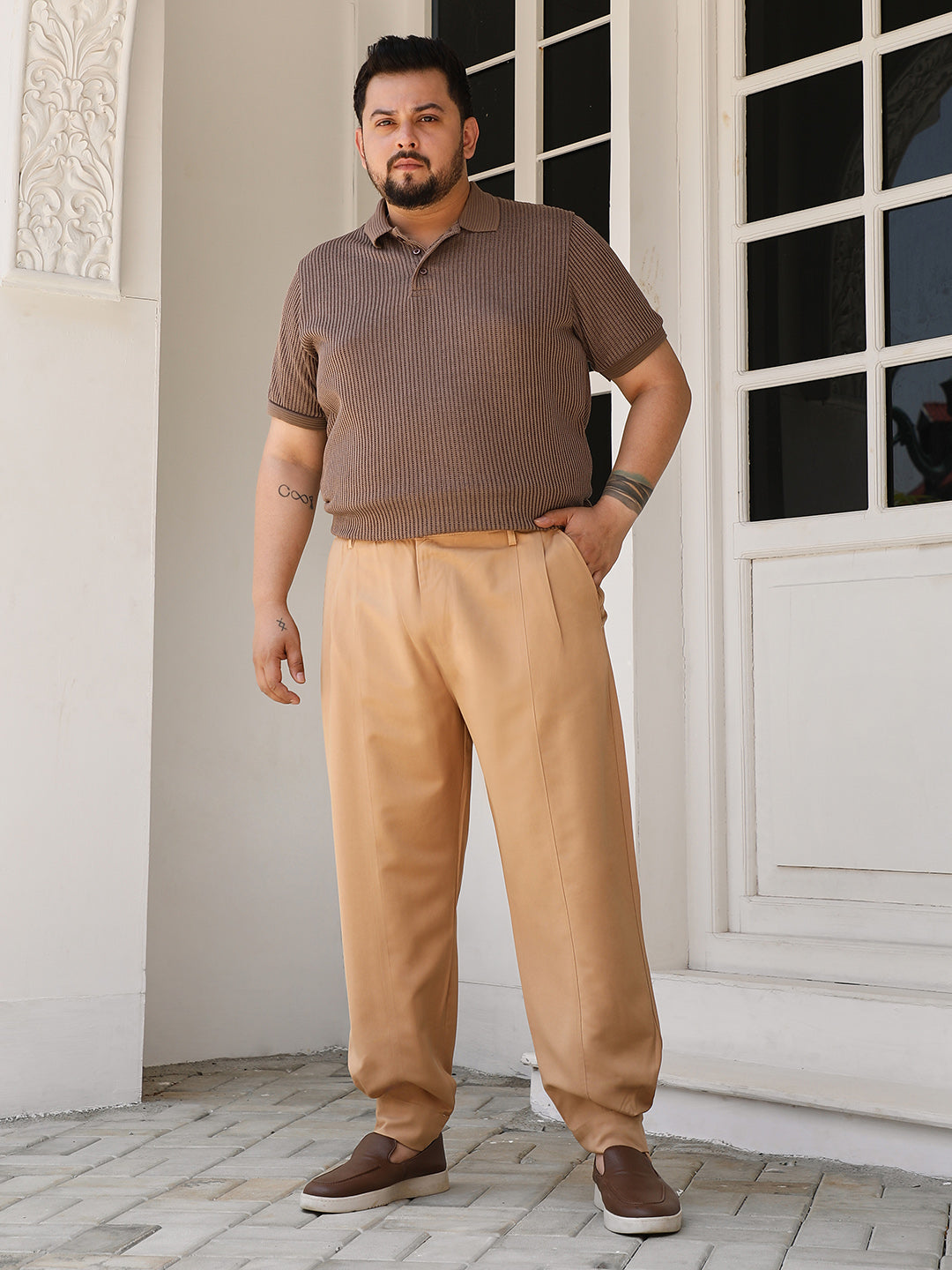 Panelled Gurkha Trousers