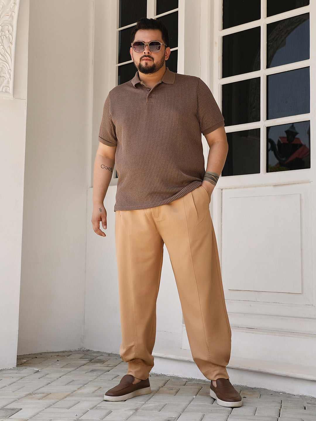 Panelled Gurkha Trousers