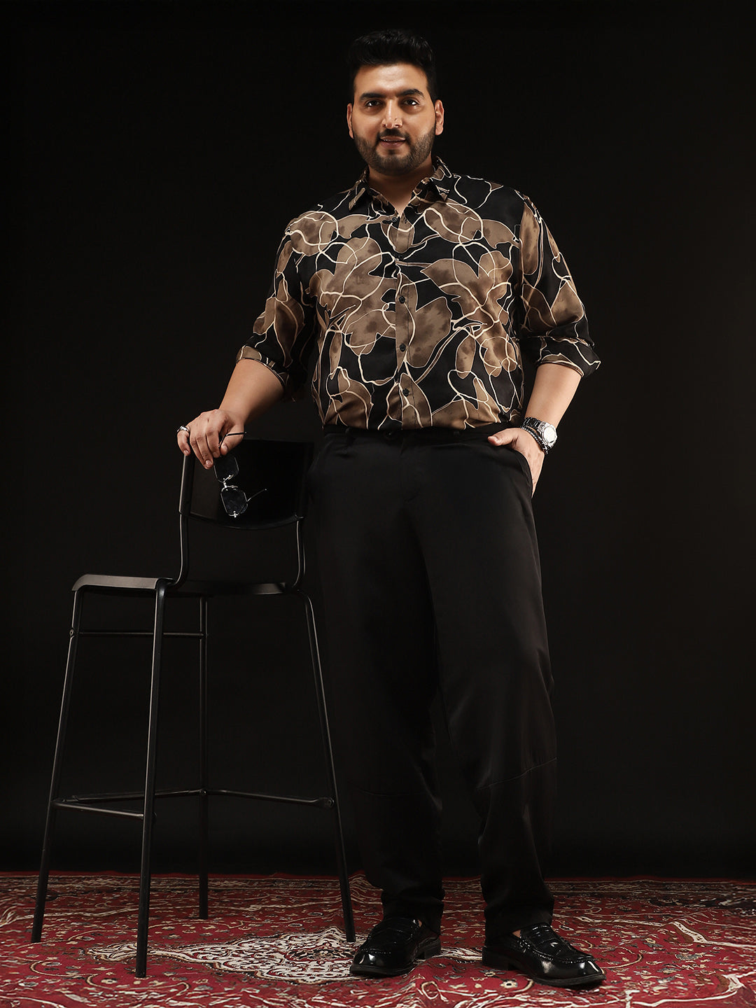 Panelled Chino Trousers