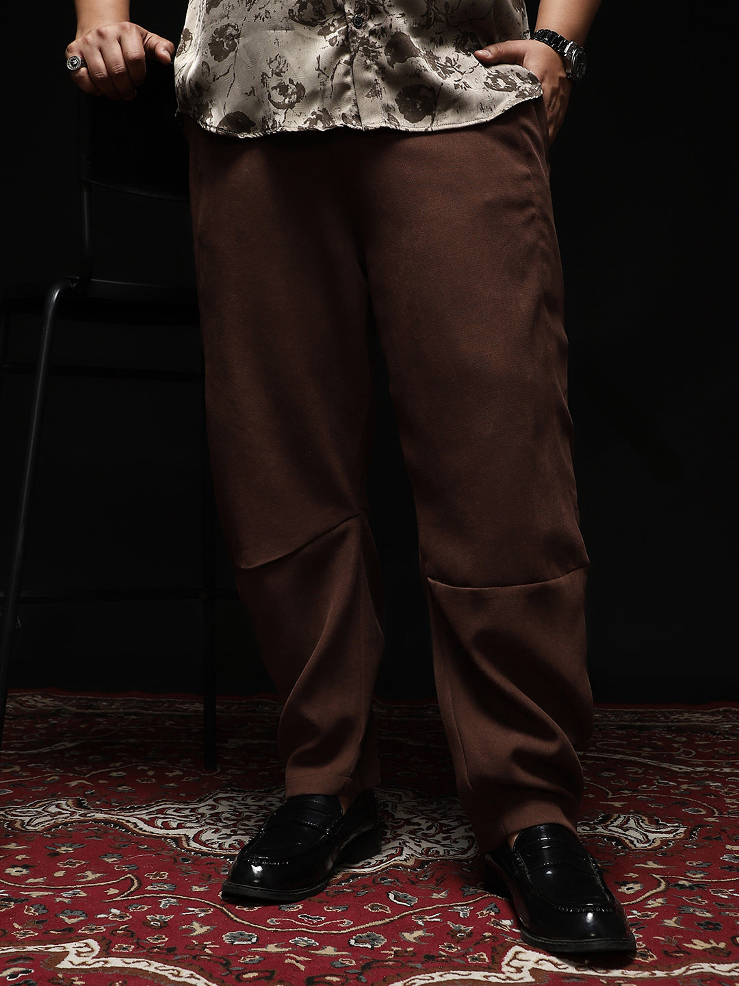Panelled Chino Trousers