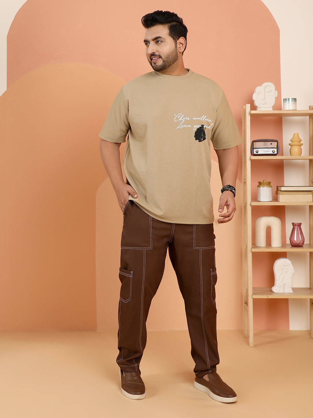 Boxy Grecian-Modernism T-Shirt