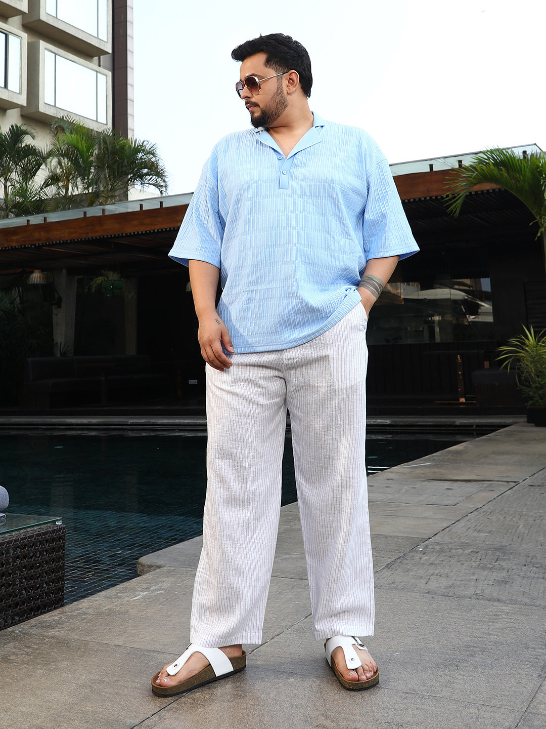 Bubble Cuban Polo T-Shirt