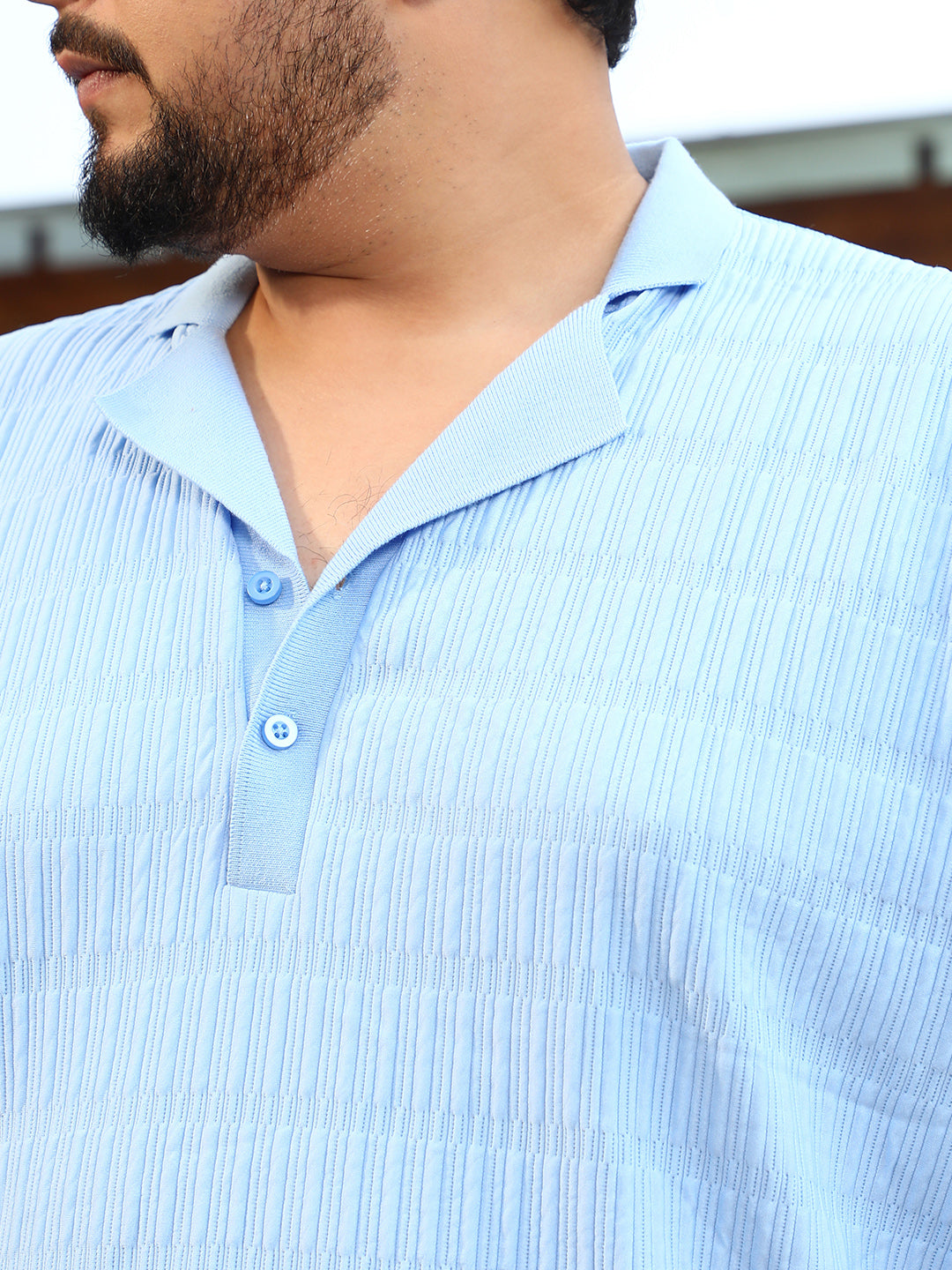 Bubble Cuban Polo T-Shirt