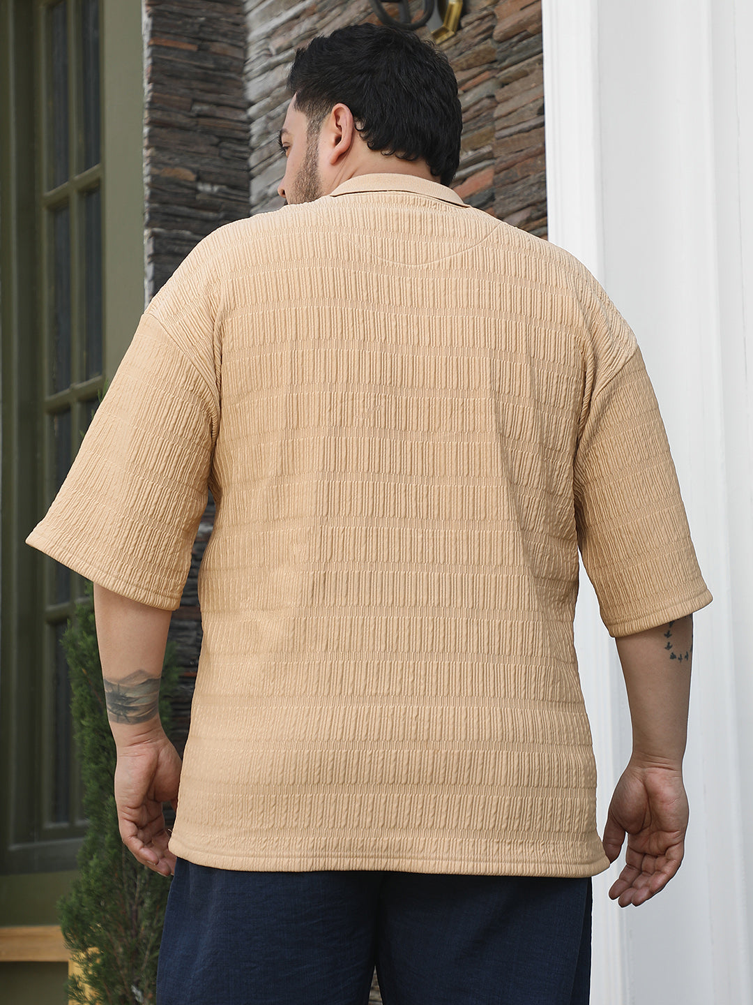 Bubble Cuban Polo T-Shirt