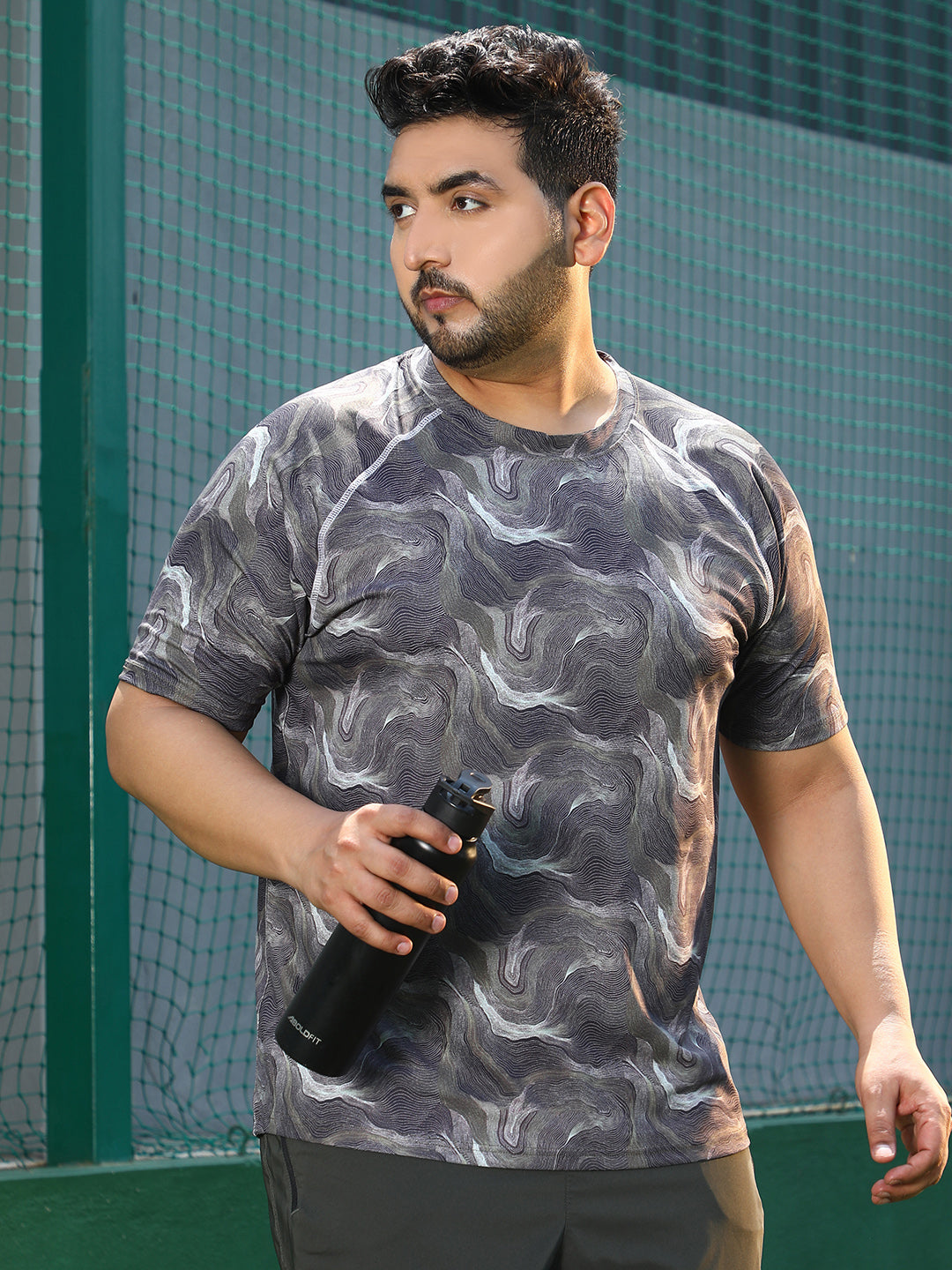 Flow-Lined Activewear T-Shirt
