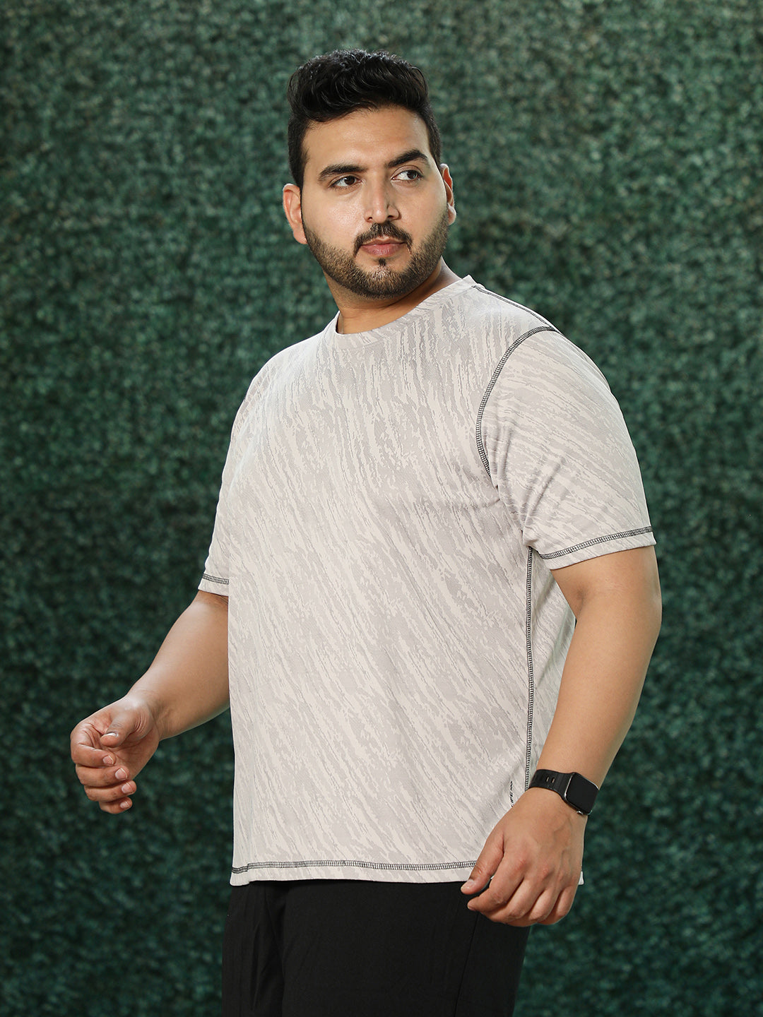 Plash-Imprint Activewear T-Shirt