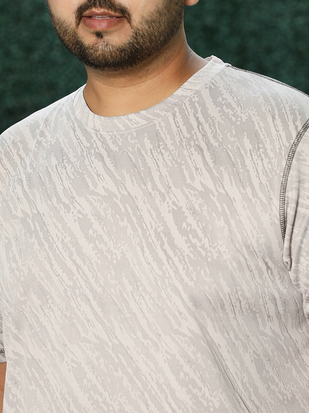 Plash-Imprint Activewear T-Shirt