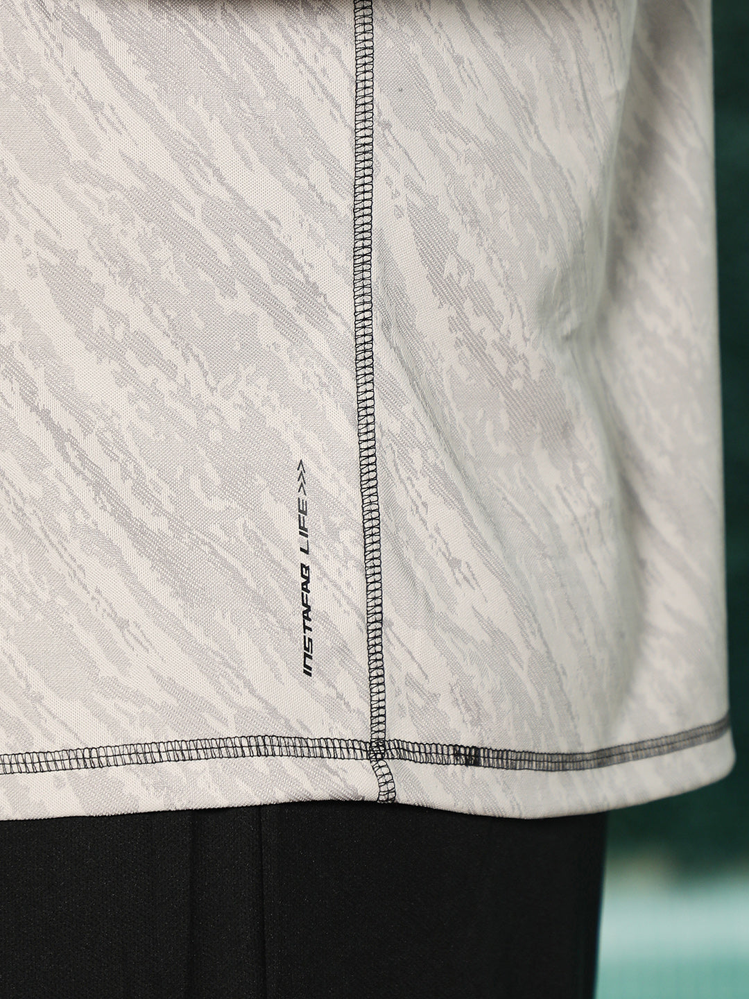 Plash-Imprint Activewear T-Shirt