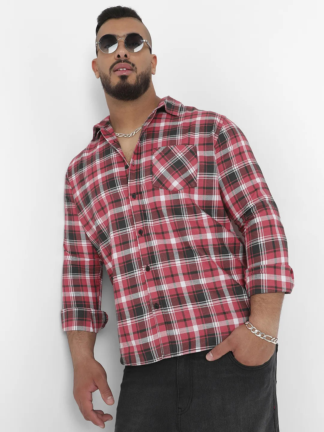 Checkered Stylish Casual Shirt