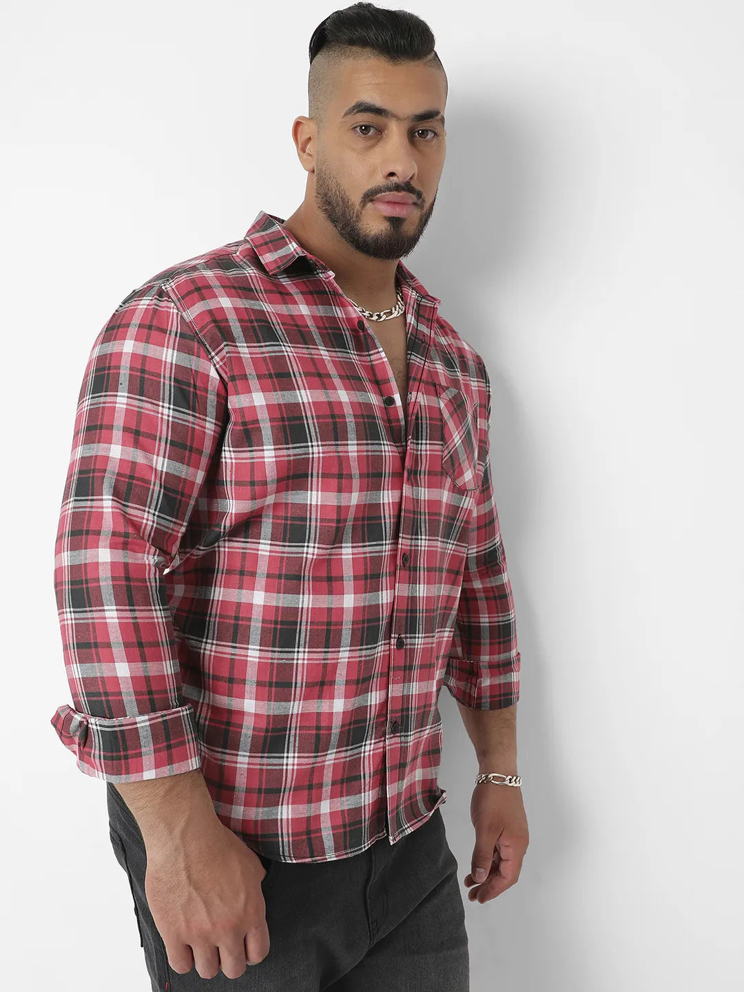 Checkered Stylish Casual Shirt