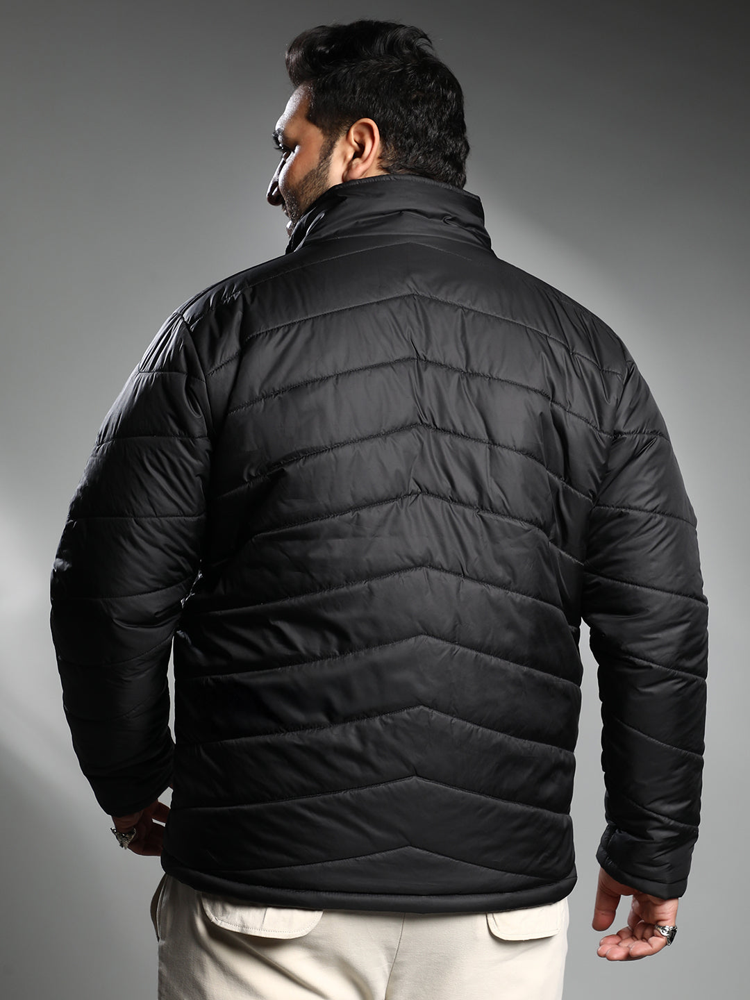 Chevron Quilted Jacket