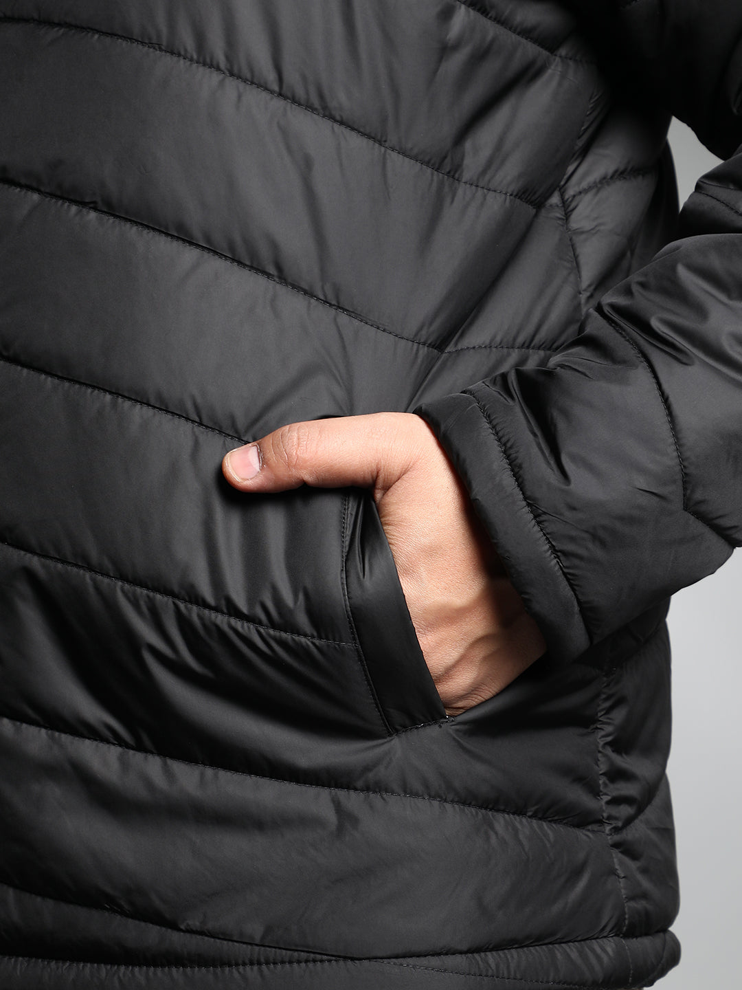 Chevron Quilted Jacket