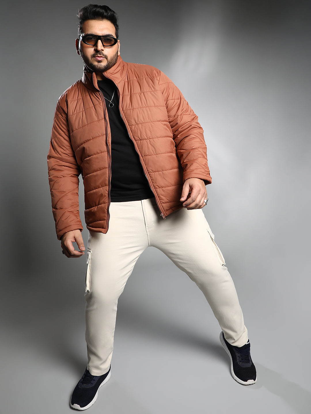 Chevron Quilted Jacket
