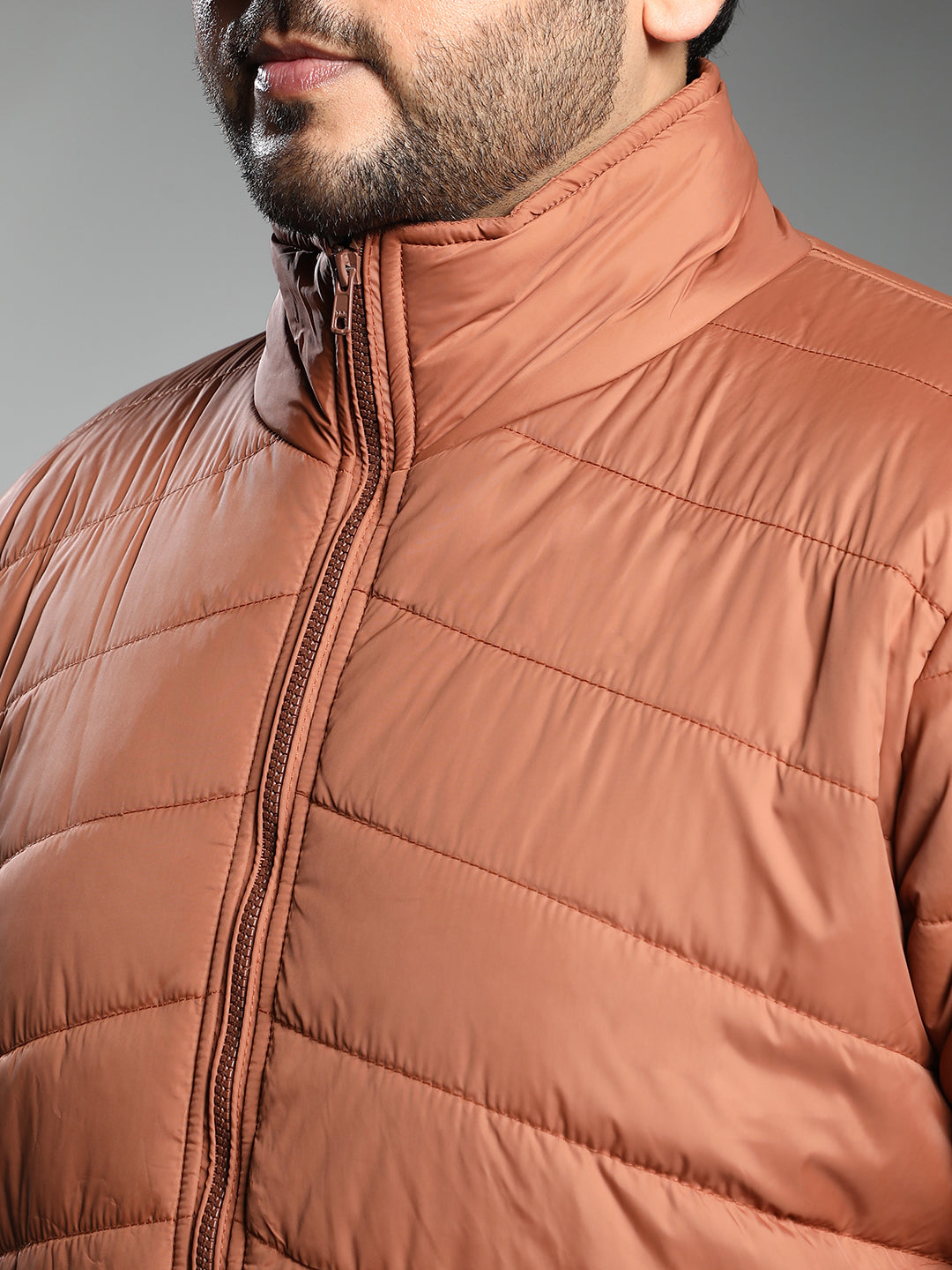 Chevron Quilted Jacket