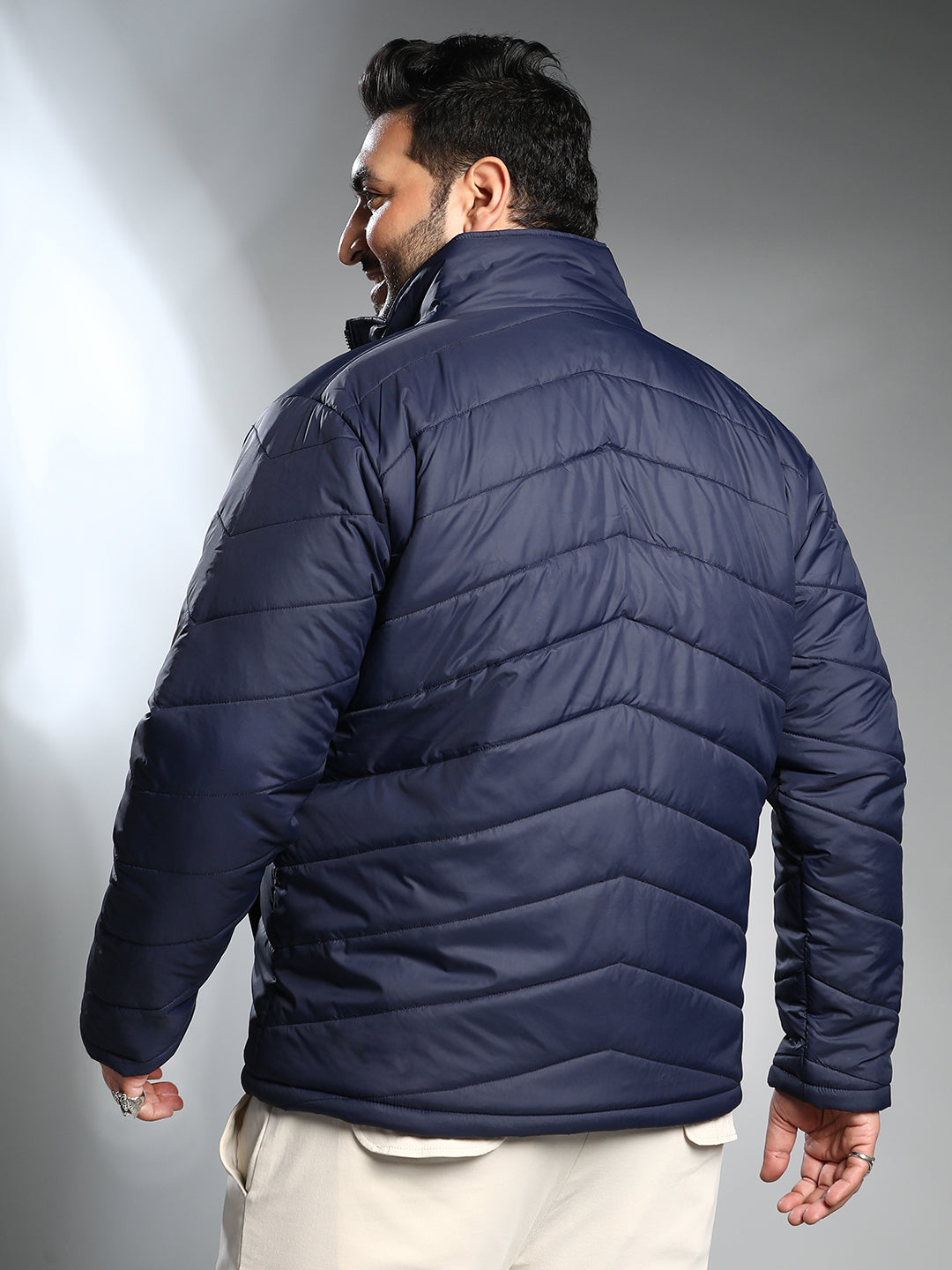 Chevron Quilted Jacket