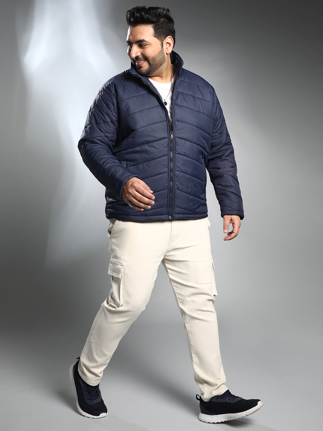 Chevron Quilted Jacket