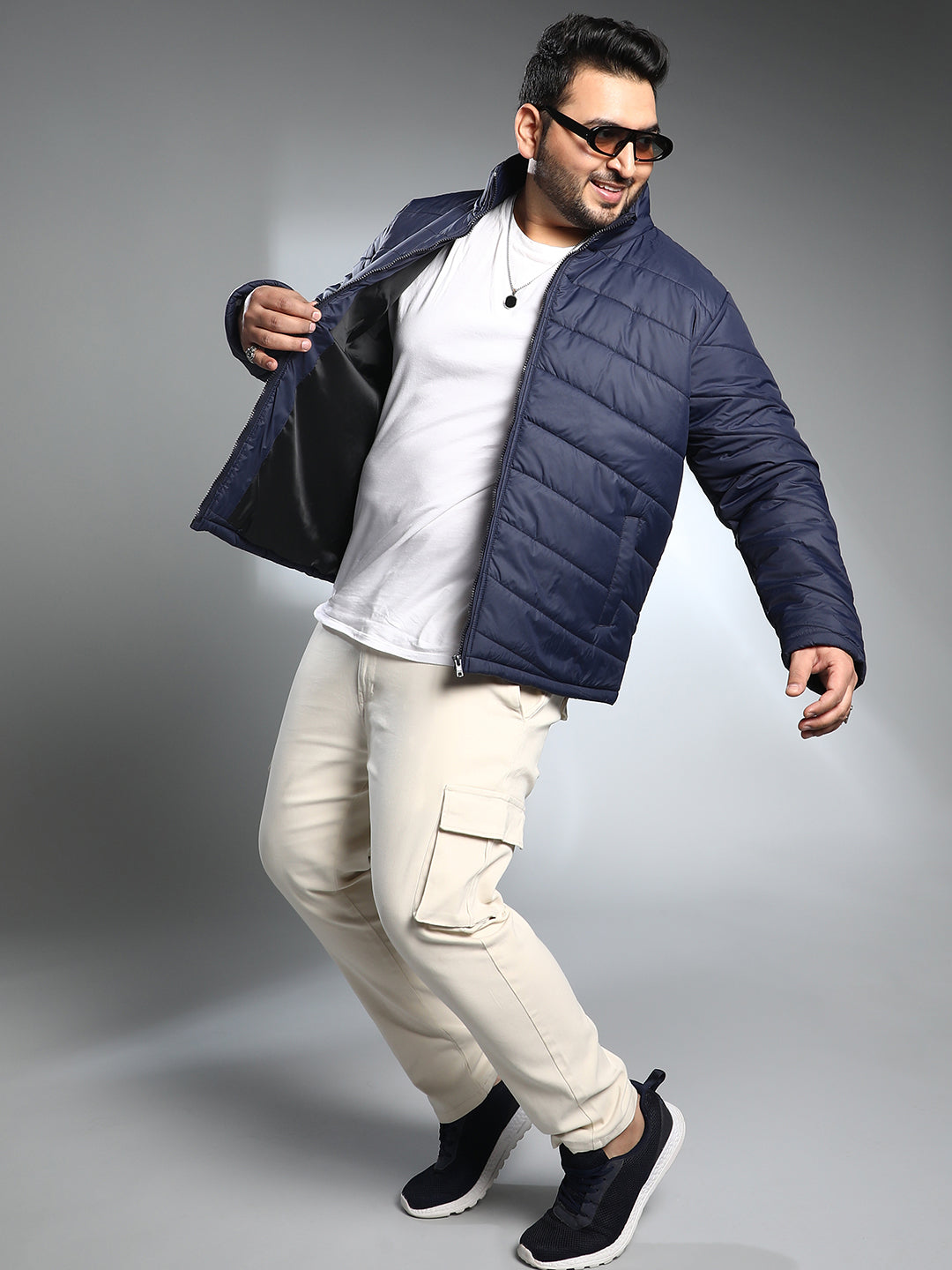 Chevron Quilted Jacket