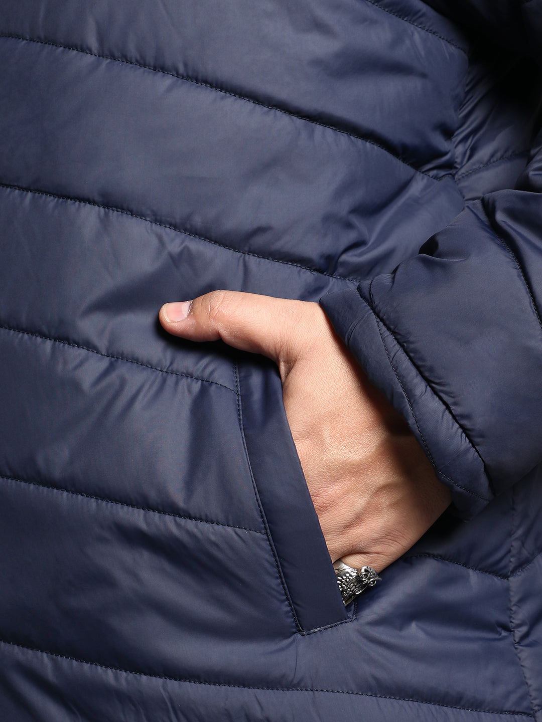 Chevron Quilted Jacket
