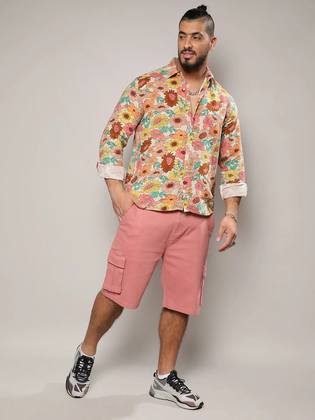 Multicolour Floral Cluster Shirt