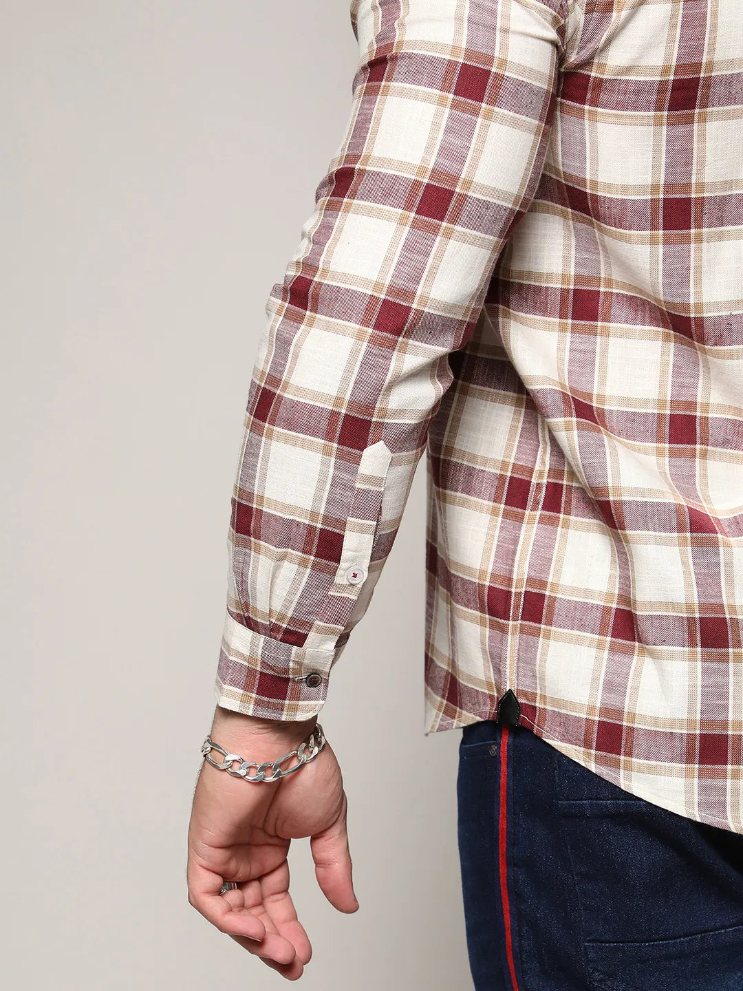 Multicolour Checkered Casual Shirt