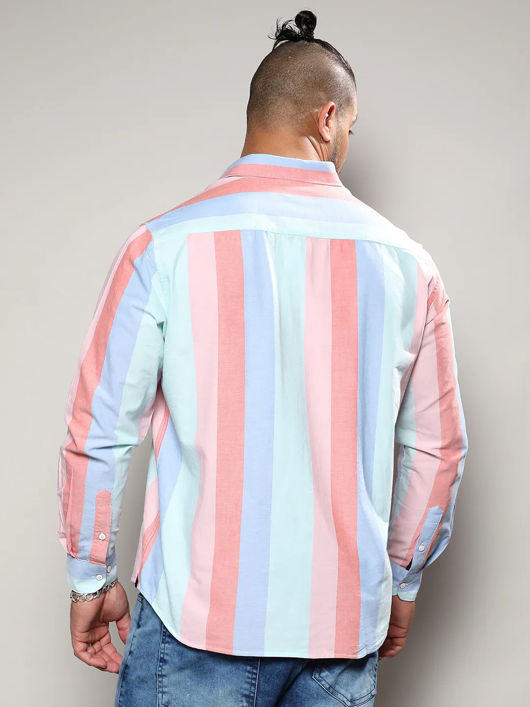 Multicolour Roman Striped Shirt