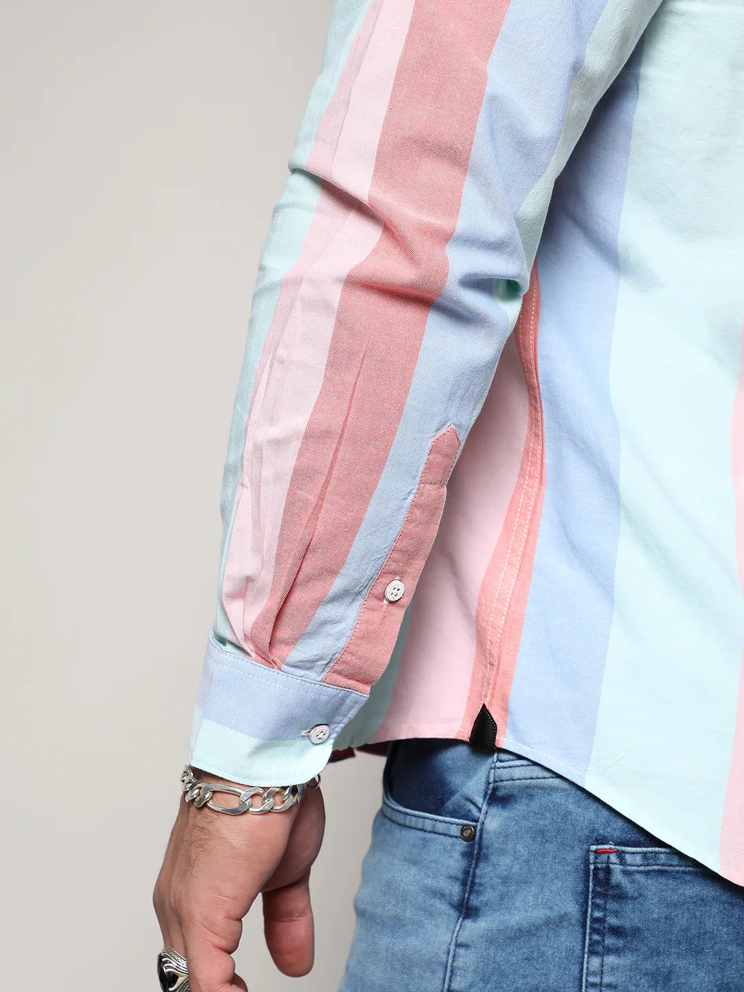 Multicolour Roman Striped Shirt