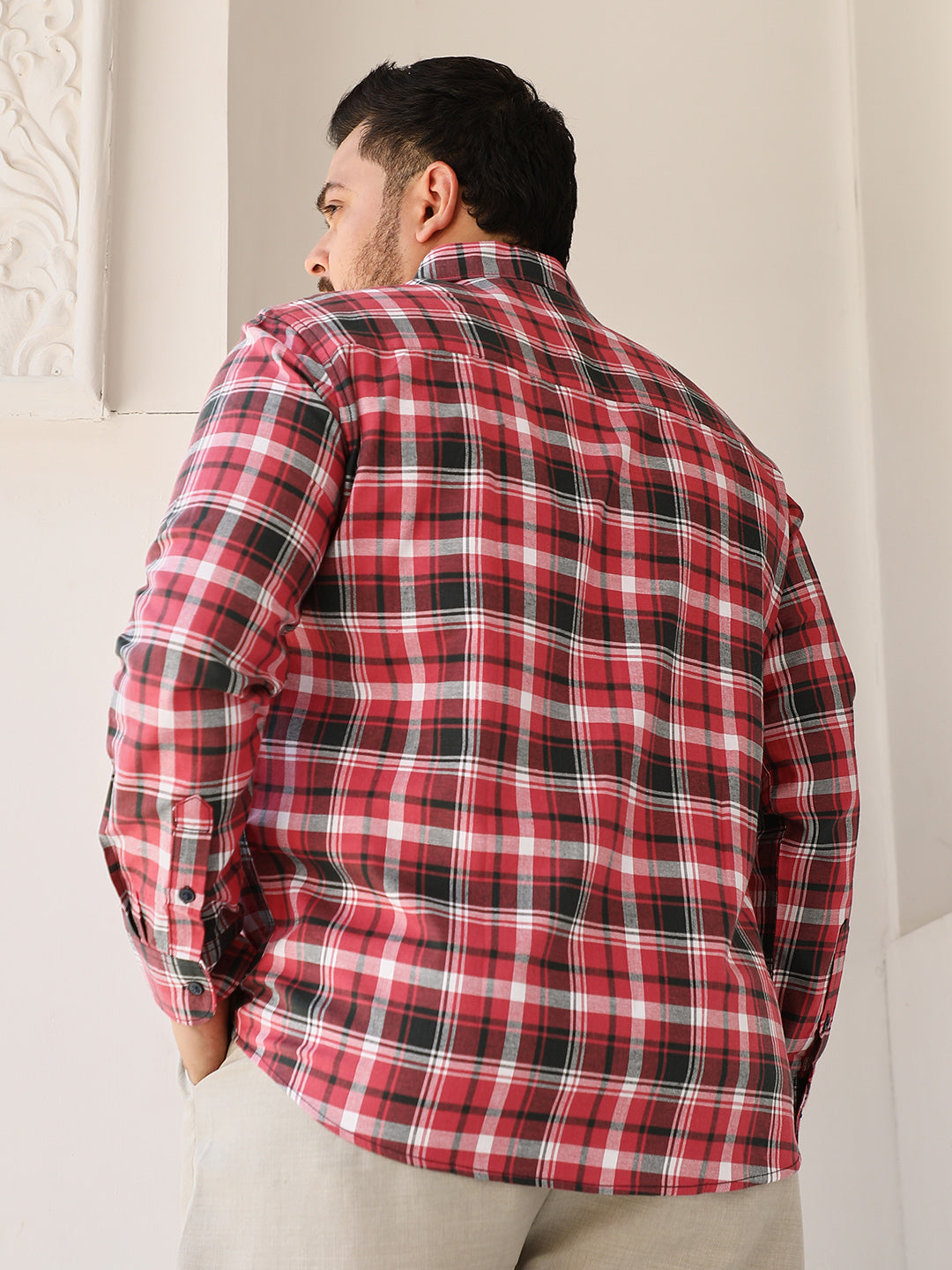 Tartan-Plaid Regular Shirt
