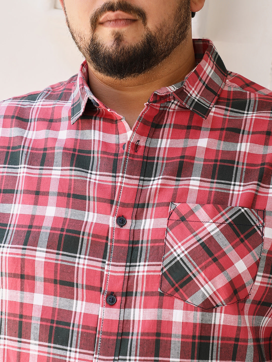 Tartan-Plaid Regular Shirt