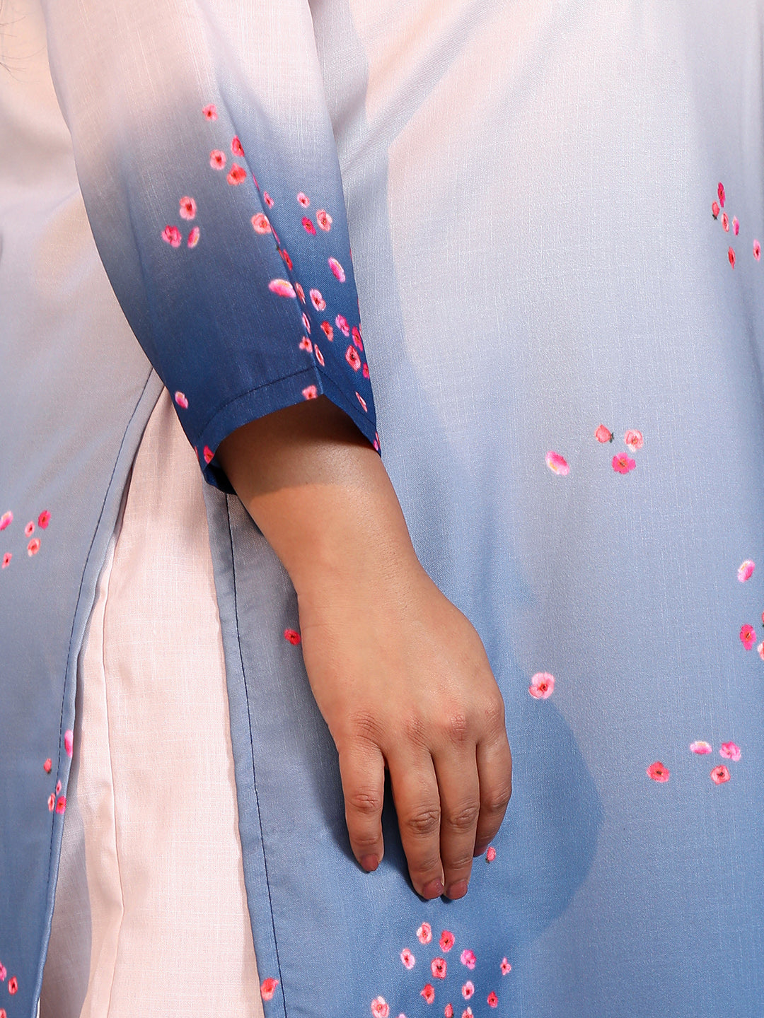 Ombre Floret Kurta Set
