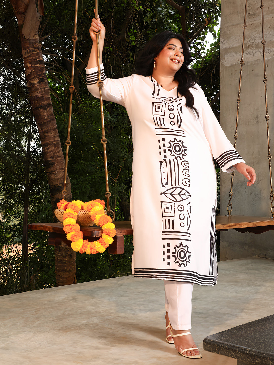 Indie Lines Kurta Set