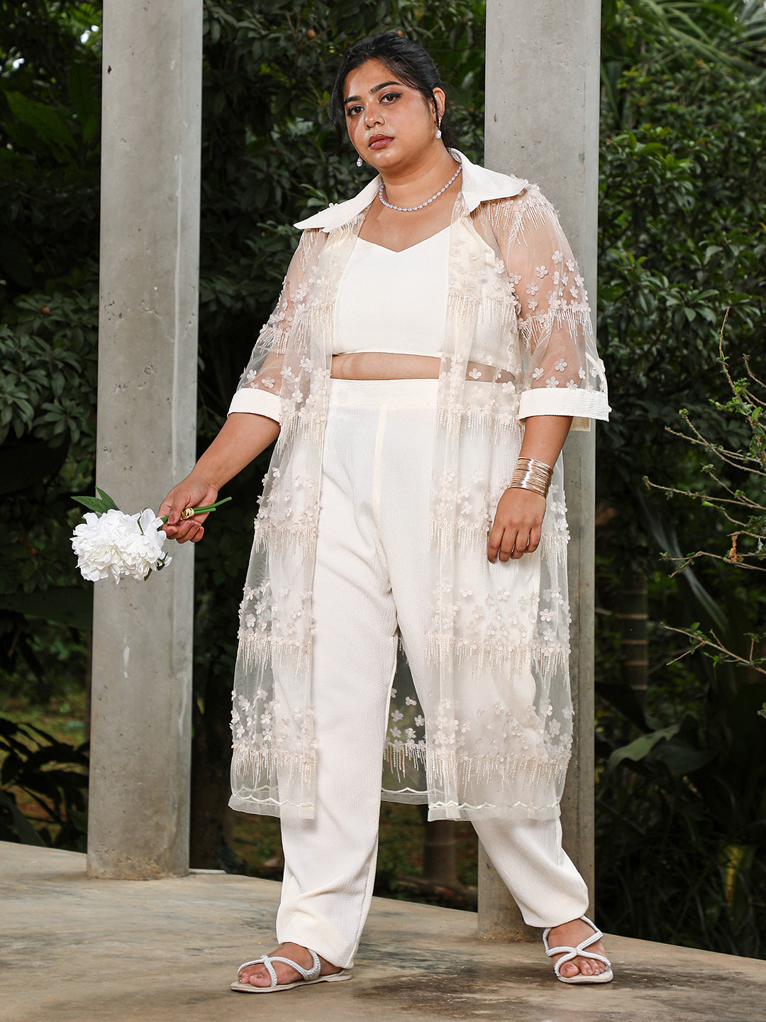 Applique Flora Co-Ord Set