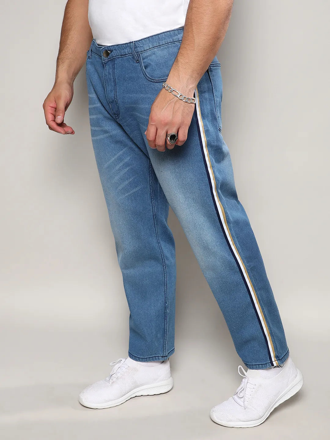 Plus Size Regular Fit Denim Jeans