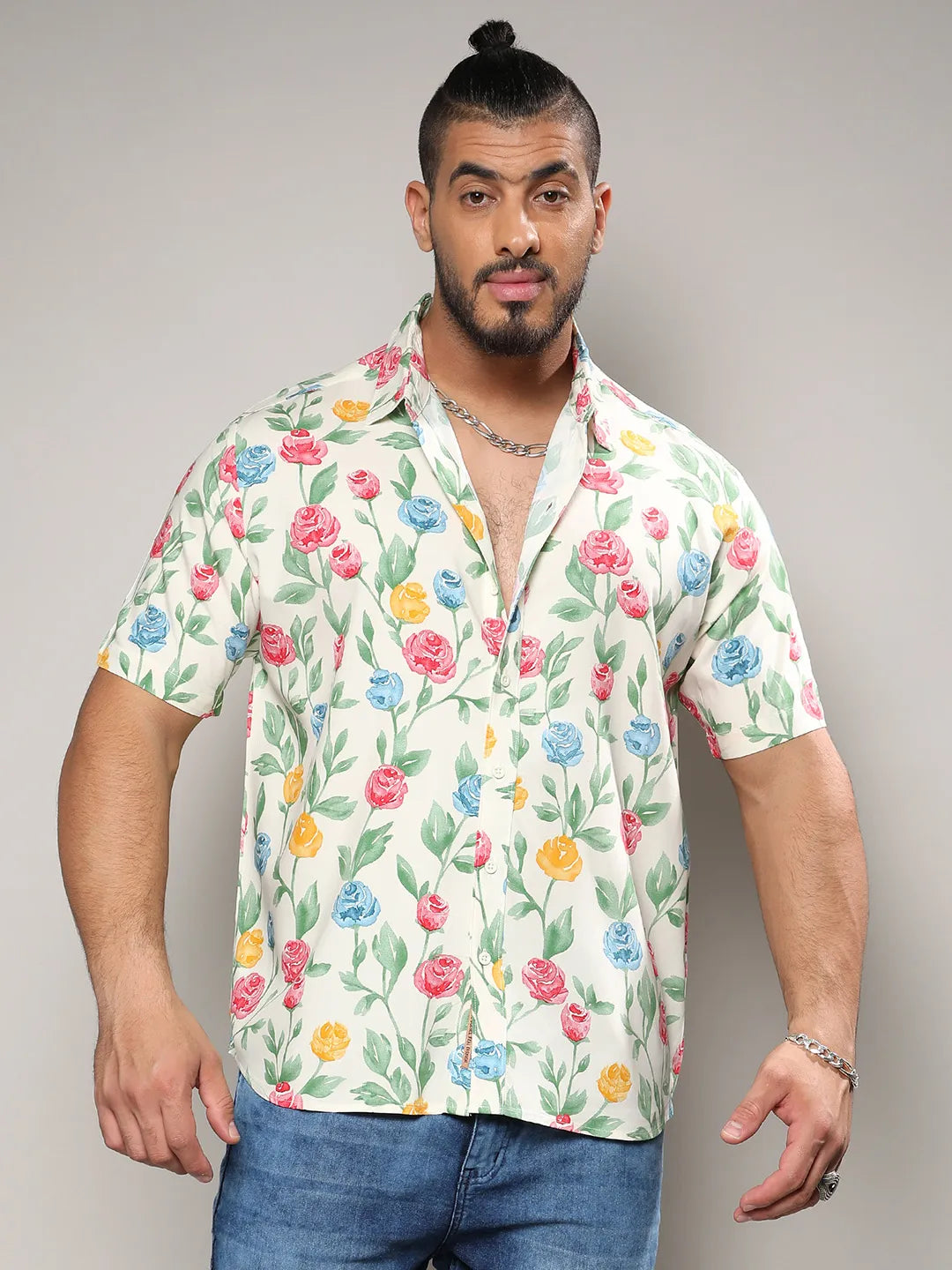 Rose Garden Print Shirt