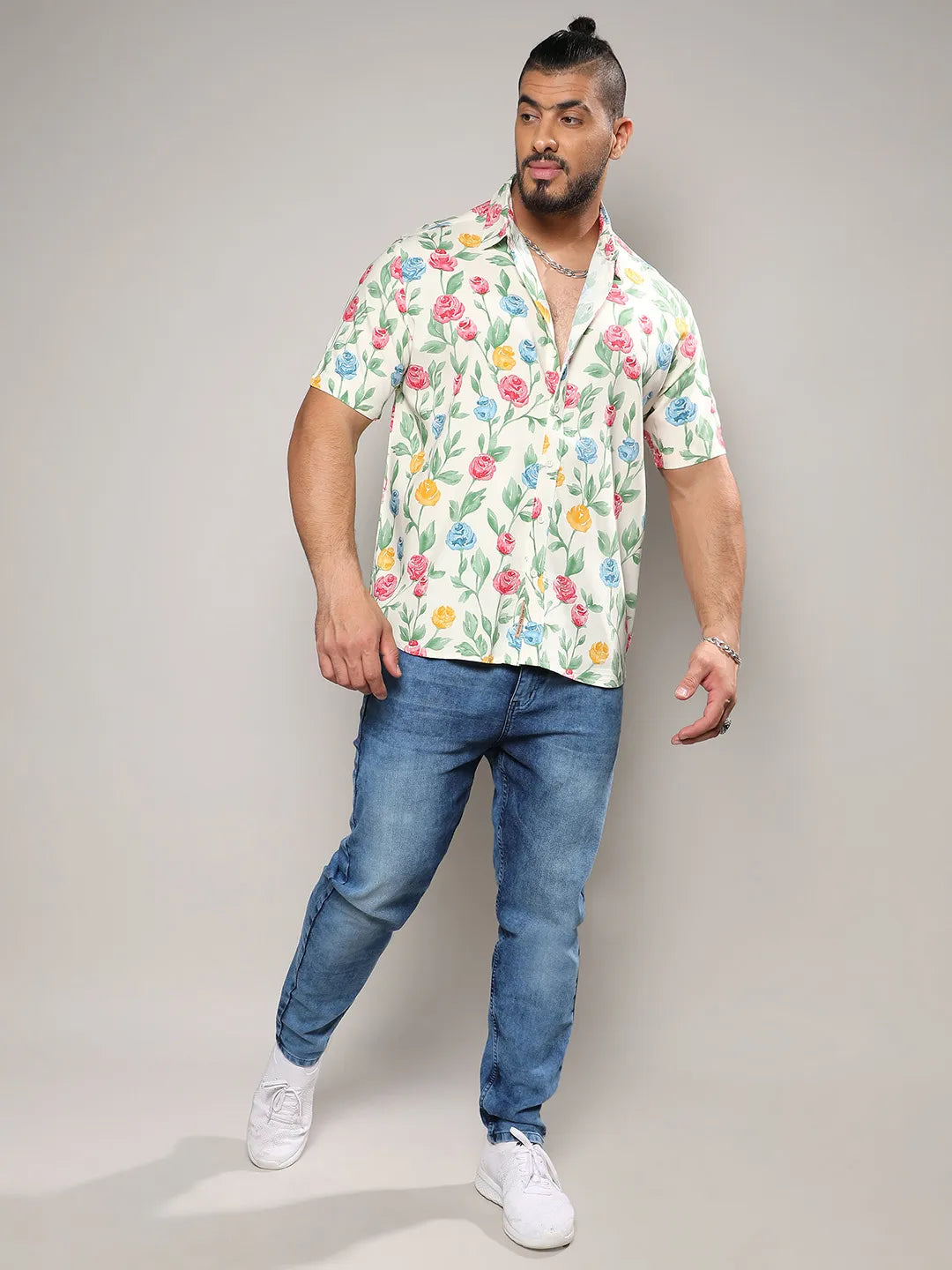 Rose Garden Print Shirt