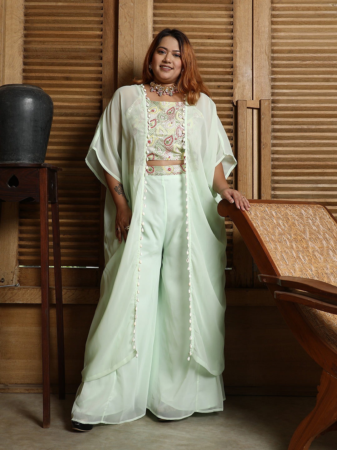 Paisley Flared Co-Ord Set