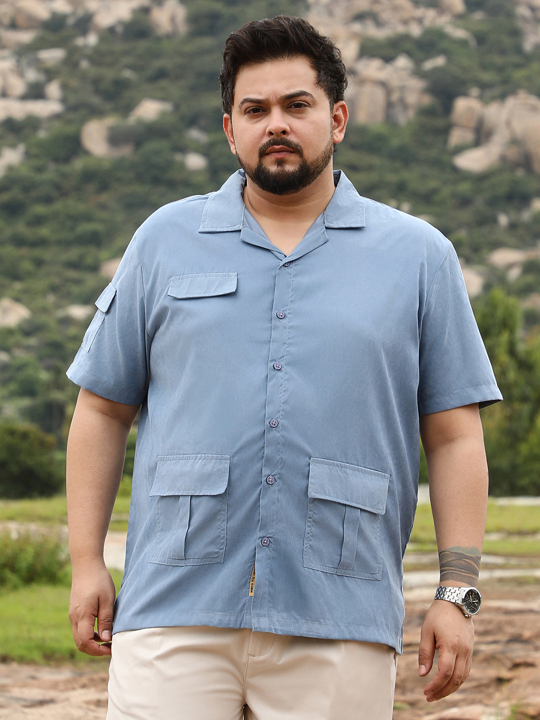 Utility Resort Oversized Shirt