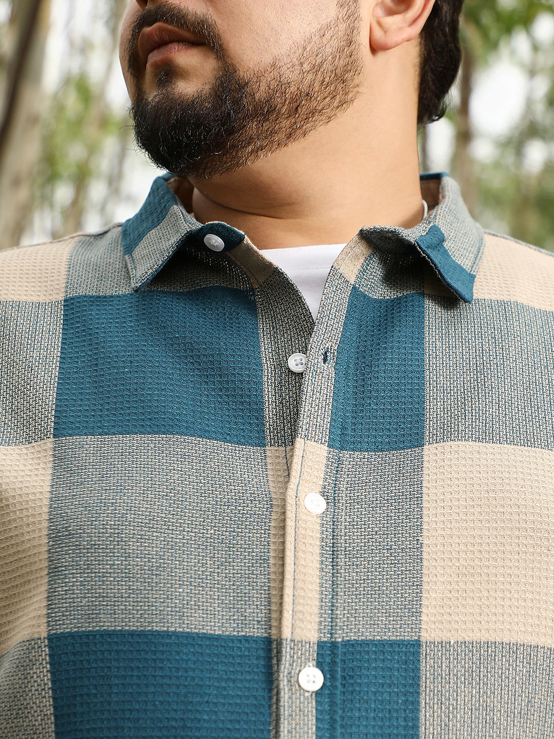 Buffalo-Woven Regular Shirt
