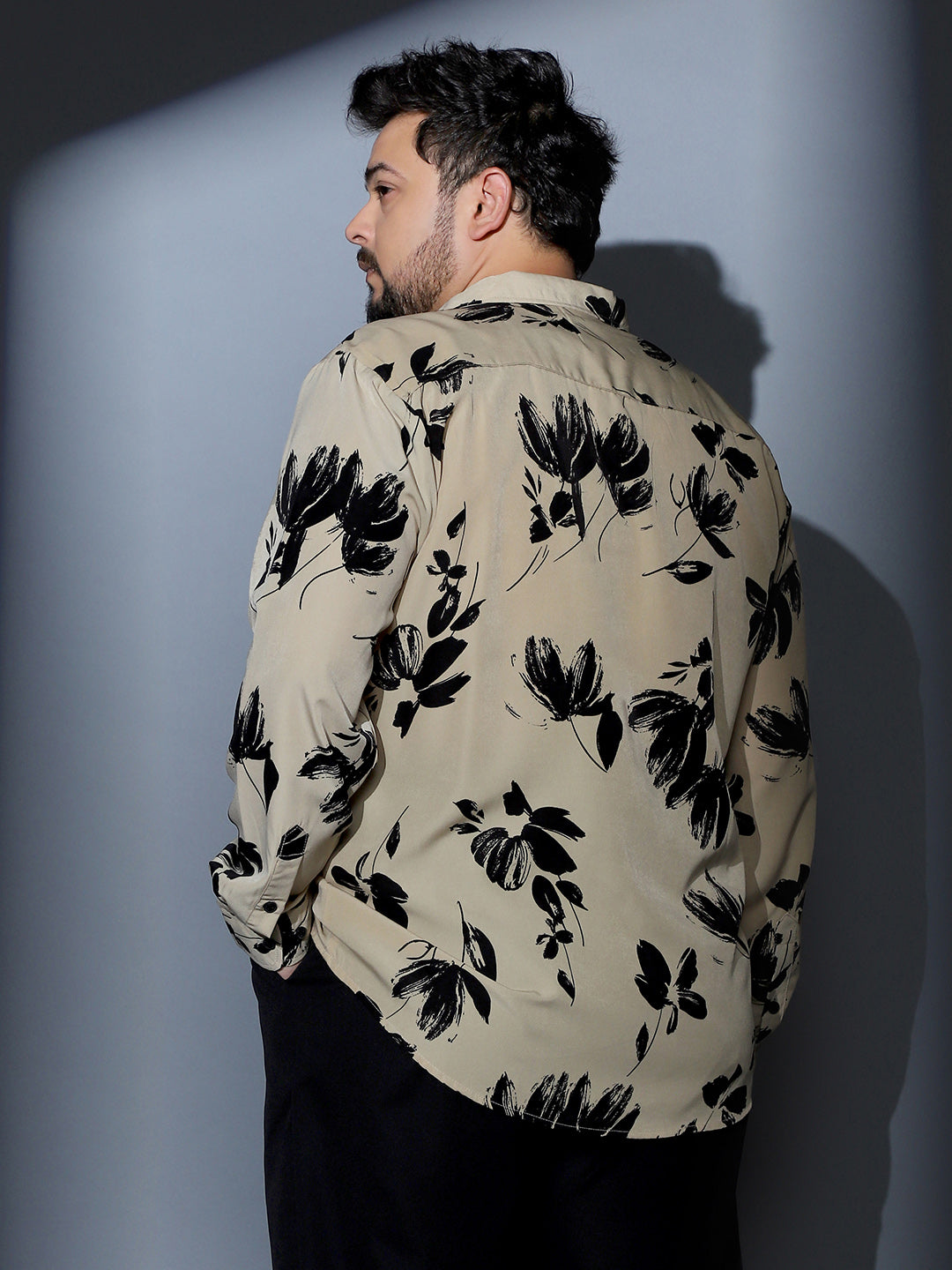 Flora-Stroke Imprint Shirt