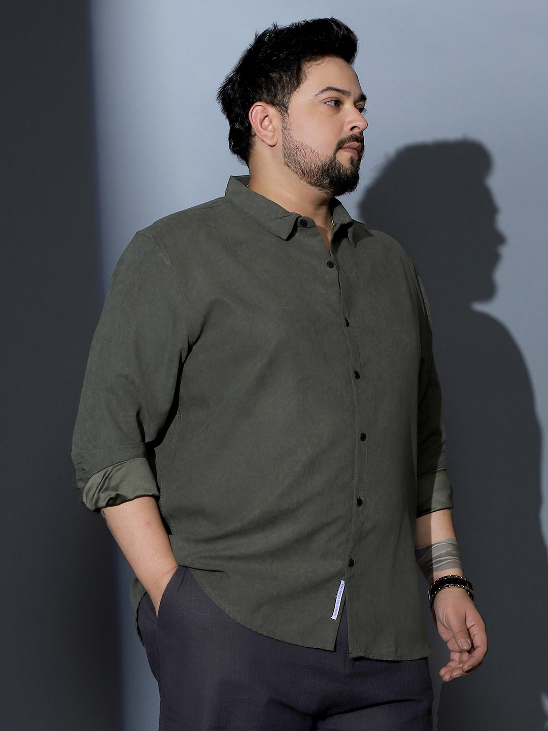 Mono-Fluid Imprint Shirt