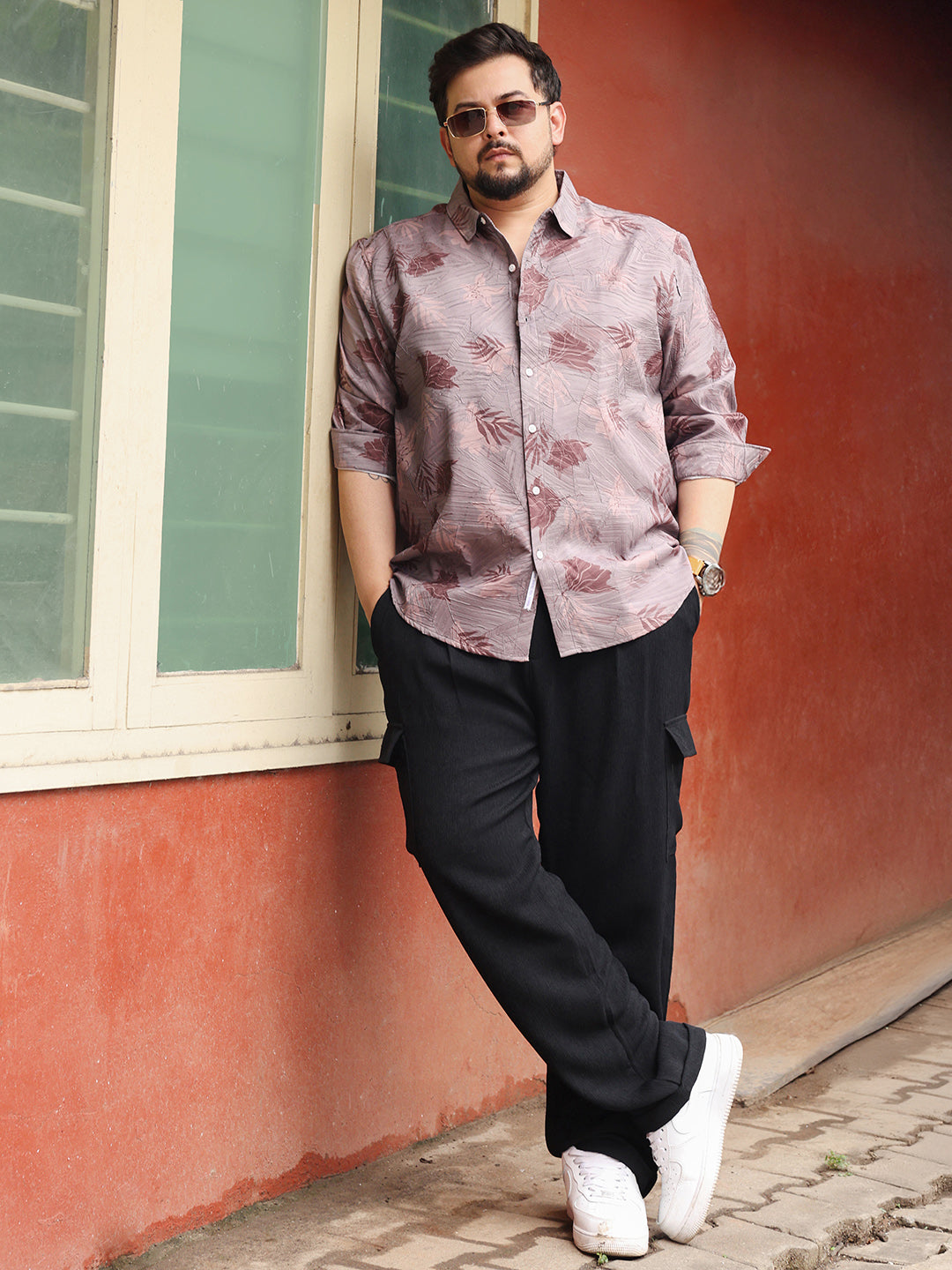 Leaf-Imprint Foliage-Tactile Shirt