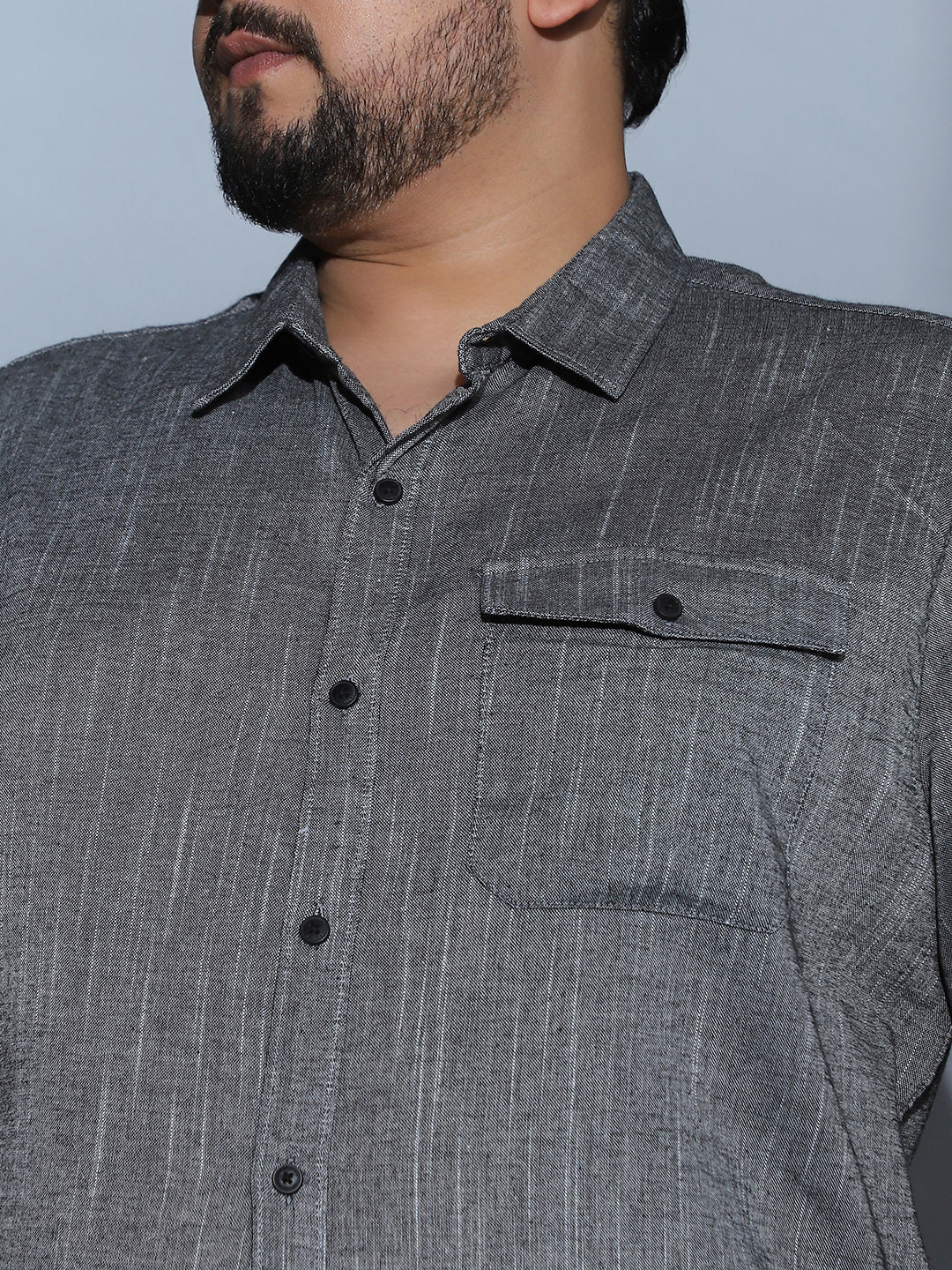 Thread-Jacquard Shirt