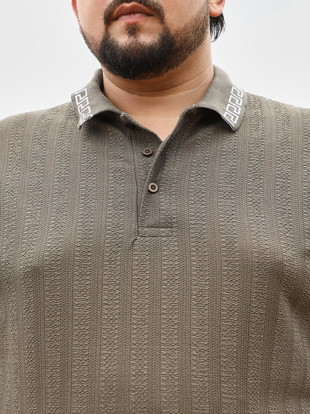 Bi-Panel Polo T-Shirt