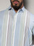 Striped Cotton Button Up Shirt