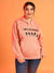 WOMEN PRINTED HOODED SWEATSHIRT