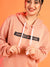 WOMEN PRINTED HOODED SWEATSHIRT