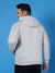 MEN SOLID FULL SLEEVE HOODED SWEATSHIRT
